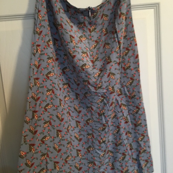 Vintage Looking Baby blue skirt - Picture 2 of 4